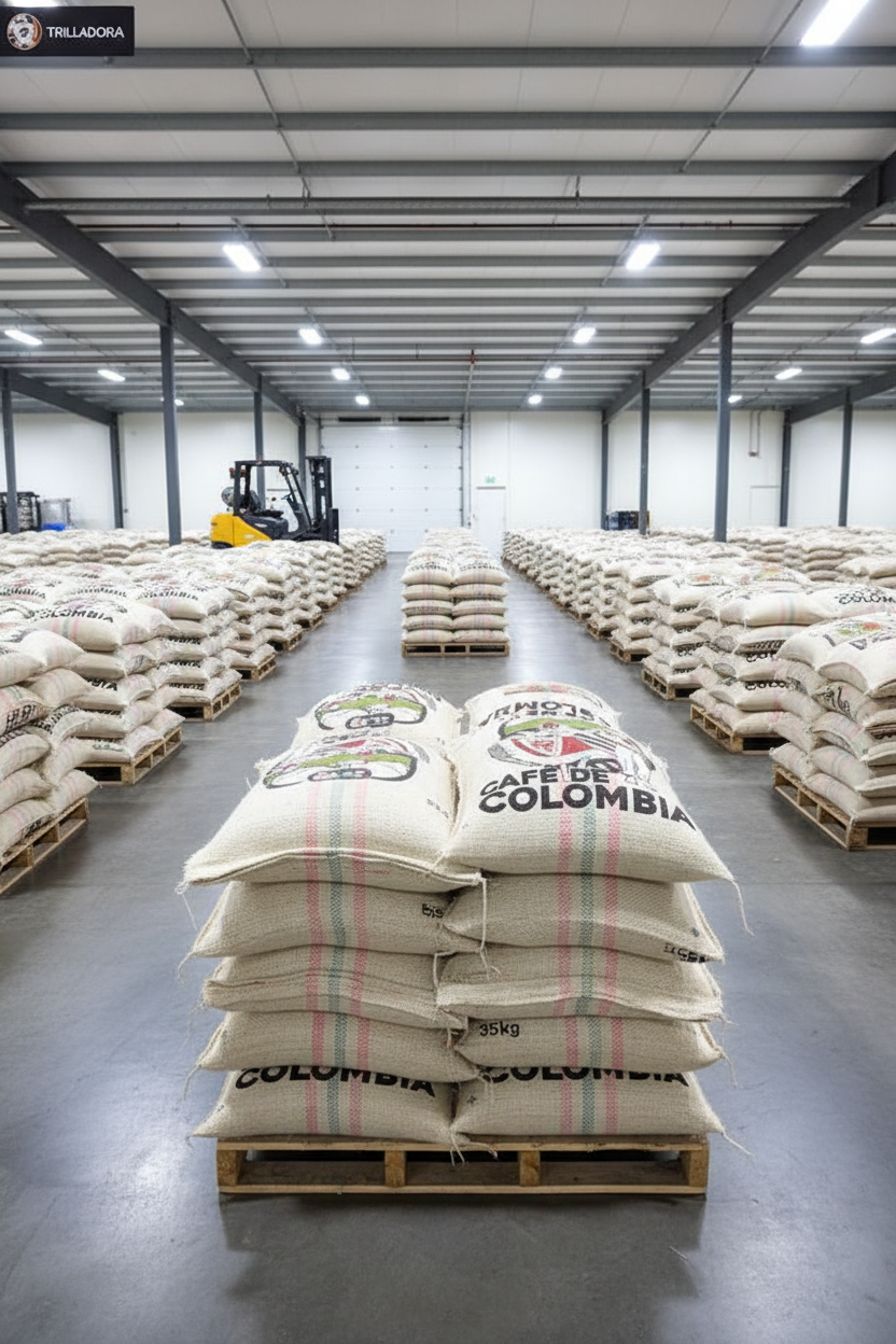 Bodega llena de café especialidad